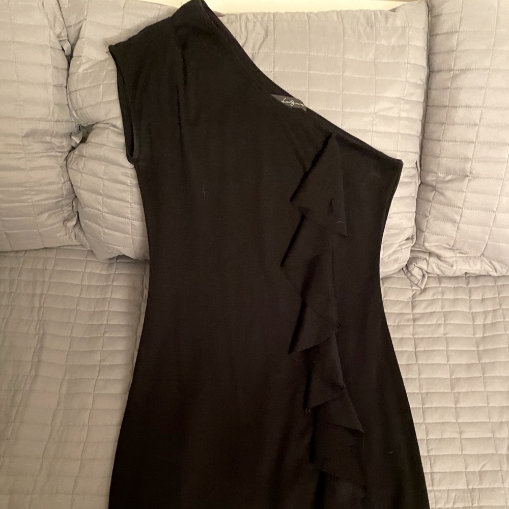 One shoulder dress
